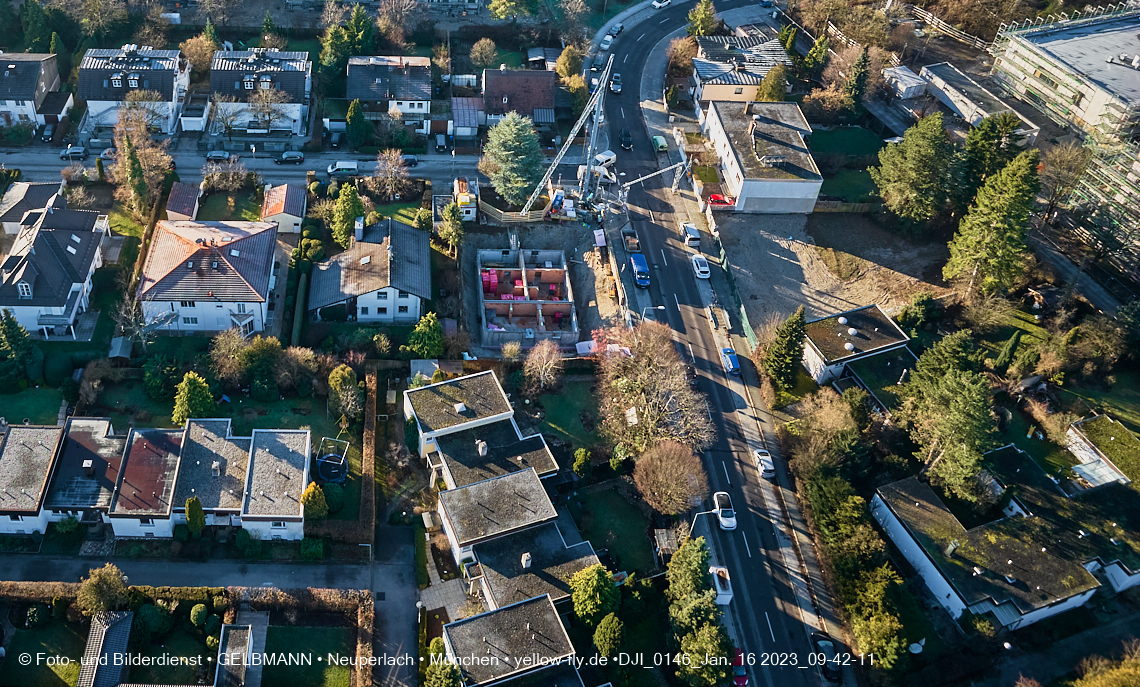 07.01.2023 - Baustelle Niederalmstraße 16